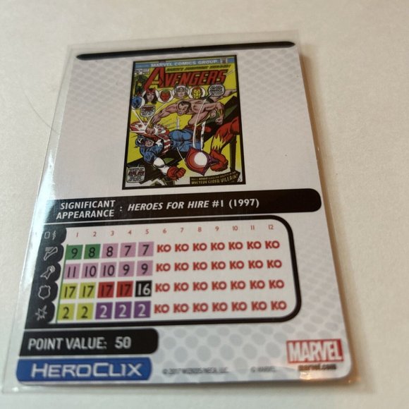 Heroclix IRON FIST w/ card- Limited Edition Promo-Marvel Comic Knights-Avengers - Picture 3 of 6